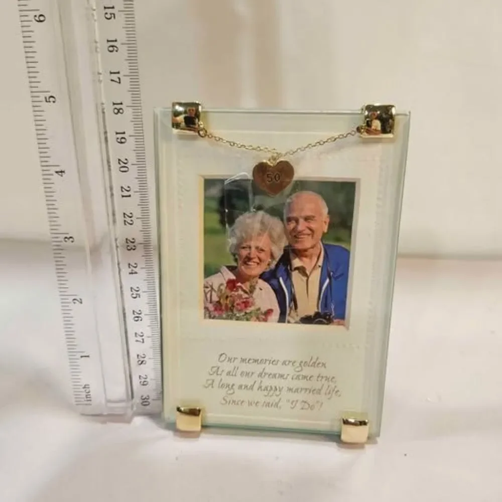 Mudpie 50th Anniversary Clip Frame